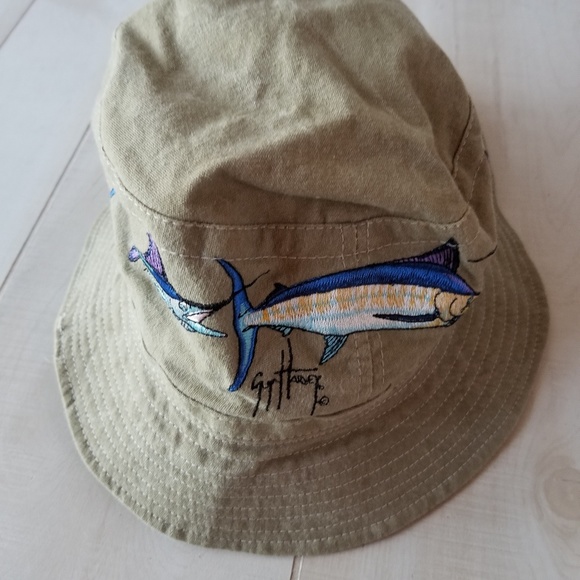 Guy Harvey Embroidered Fishing Hat 